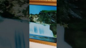 Картина с подсветкой и звуком (пение птиц, шум воды)