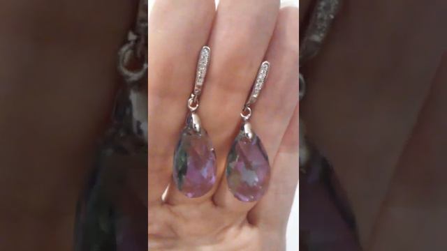 Серьги с кристаллами Swarovski от Власенковой Ольги