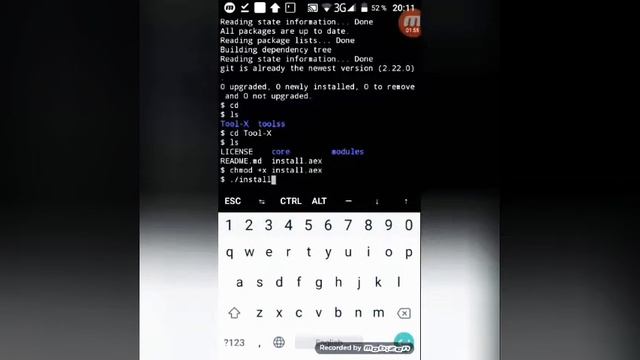 Как установить Tool-X на Termux смотреть онлайн