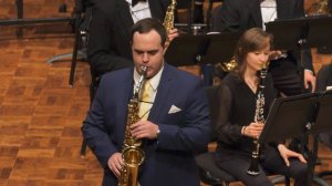 UMich Symphony Band - Steven Bryant - Concerto for Alto Saxophone (2014)