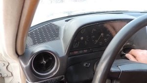 Заводим Mercedes-Benz W123 в мороз минус (-14 С)