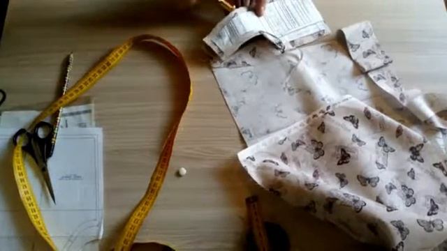 DIY |Как сшить детское платье с крылышками/ Раскрой смотреть онлайн