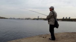 Береговая рыбалка на Химкинском водохранилище 29.09.2019
