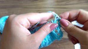 Потрясающий ажурный узор спицами. Подробный мастер-класс.