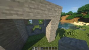 Как построить секретный проход, в майнкрафте!?🤷♂️