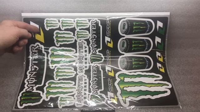 Наклейки, Monster. смотреть онлайн