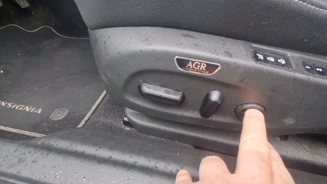 AGR сидения на Opel insignia