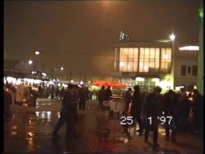 1997 01 24 Москва, Ленинградский вокзал и посадка на "Смену"