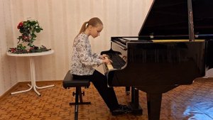 Ильичева Таисия, 12 лет. В. Гиллок "Бубенцы в снегу"