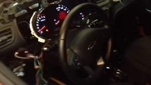 Запуск автомобиля без ключа Fortin Evo-All Kia Rio 2013 Smart Key