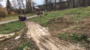 Грузовой электротрицикл Rutrike Атлант 2000 для бездорожья