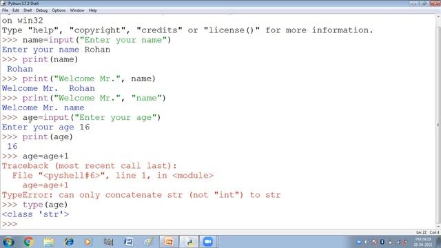 How to take user input in python | Python input()function | Python for beginners | CS | IP| Class X