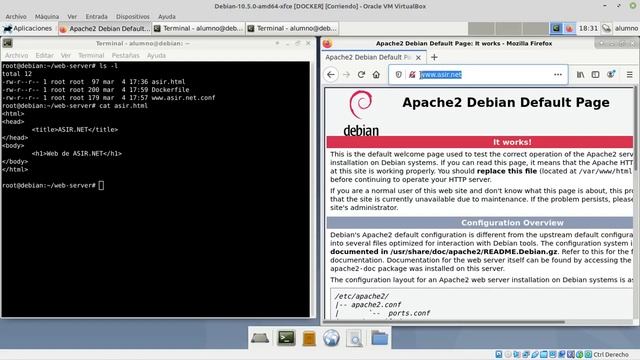 Despliegue de APACHE en DOCKER смотреть онлайн