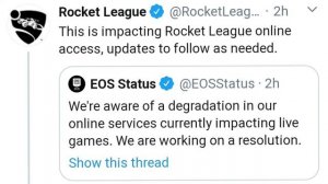 НЕ МОГУ ЗАЙТИ В ROCKET LEAGUE! 2020!