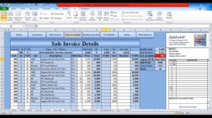 Excel Basics 7. How To Create Automated Invoice In Excel | Create Invoice In Excel | Bill In Excel