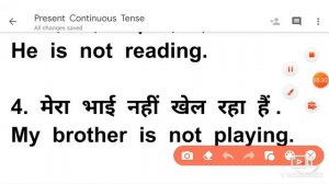 TENSE, PRESENT CONTINUOUS TENSE  FORM:- S+  AM /  IS  /  ARE +  V¹  +  ING+0