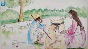 Kashmiri Folk Story ( Raantas Te Khur )The Bald Man and The Raantas