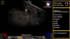 Diablo 2 Lord of Destruction Hybrid Sorcerer's Walkthrough part 6|AlucardPlayz - Anderial
