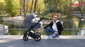 Коляска 2 в 1 Bair Infinity. Недорогая коляска для новорожденного Баир Инфинити подробный обзорКоля