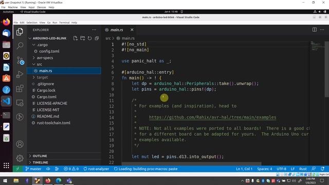 How to Program Arduino Uno using Rust Programming Language | Easy way | Blink LED Project смотреть онлайн