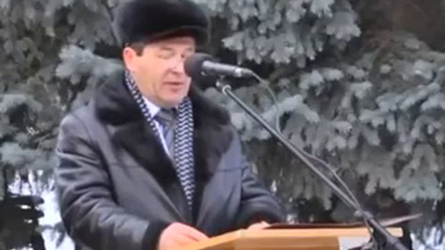 Церемония открытия бюста Дмитрия Полянского состоялась в Славяносербске