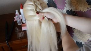 Коса из пяти прядей. Самый простой способ!Five strand braid. The easiest way