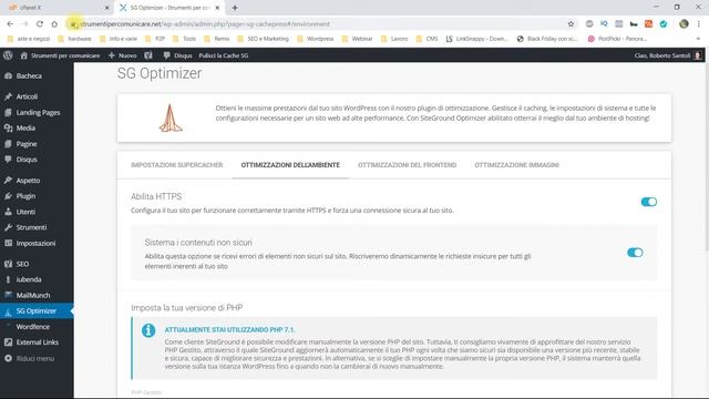 Tutorial Siteground. Sg Optimizer. Plugin per Wordpress. Cache, SSL ed Immagini смотреть онлайн