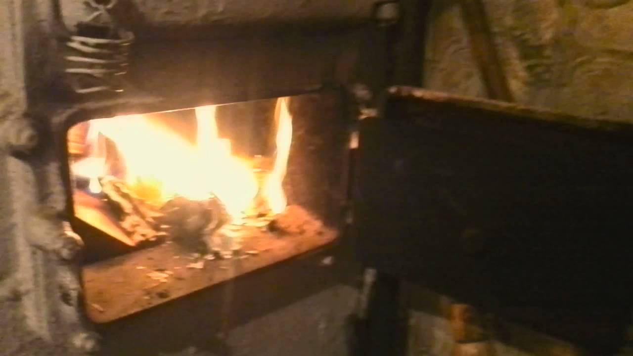 Печь в деревне