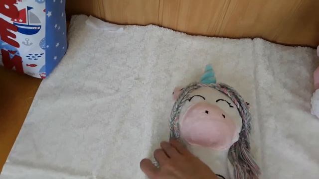 Игрушка сплюшка из плюша минки. Нежная единорожка для девочки. Подарок ребенку Eli-stor.com смотреть онлайн