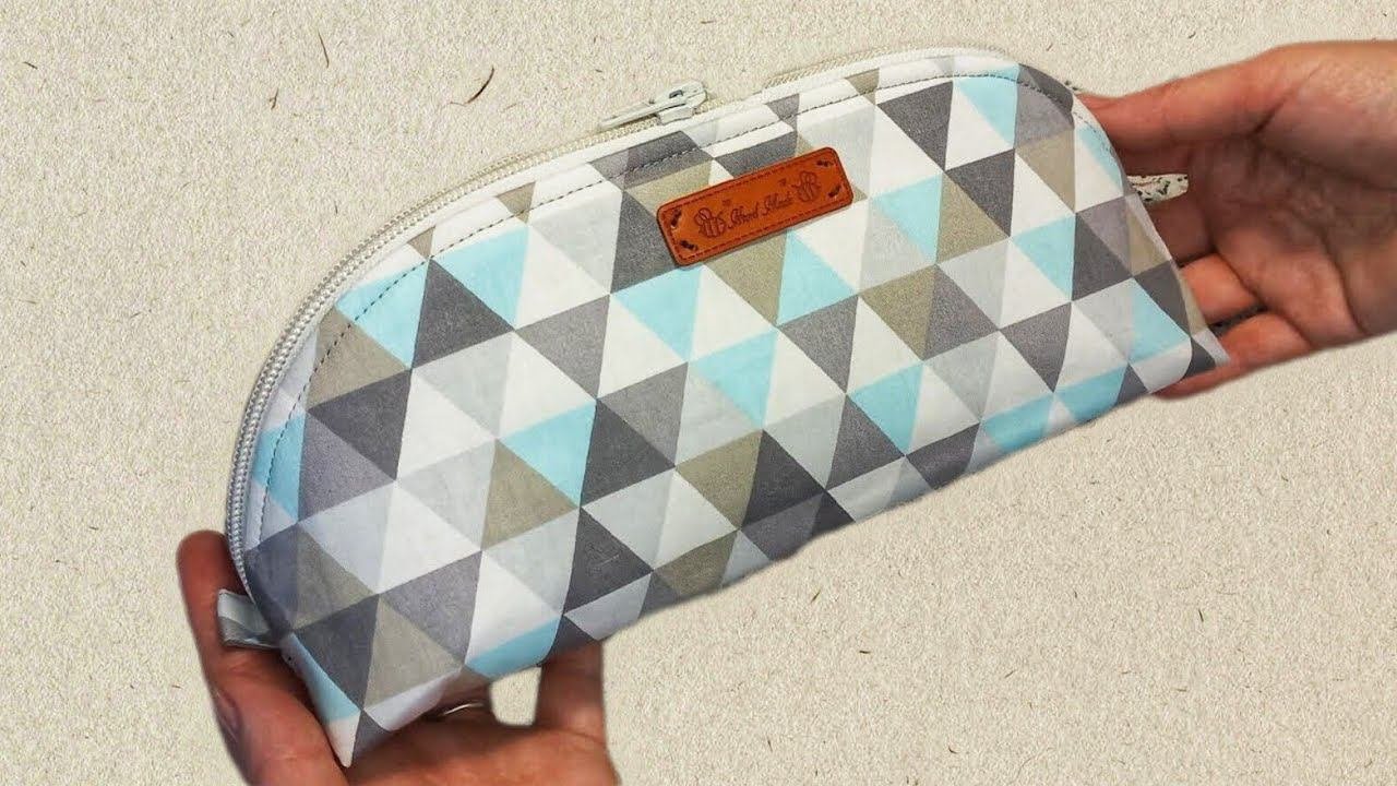 DIY/ШЬЮ КОСМЕТИЧКУ/ ПОДРОБНЫЙ МАСТЕР-КЛАСС#шьюсама #ручнаяработа #мастеркласс