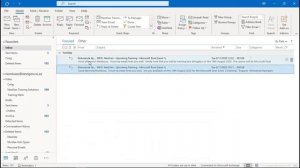 MICROSOFT OUTLOOK: Mark An email As Unread Training Tips