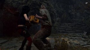 Resident Evil 4 Remake Ada Wong Death Scene By Chainsaw | RE4 Ada Ryona #1