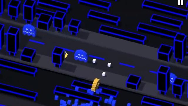 Crossy Road PACMAN ПАКМАН Secret Characters Update #Игры #Флешигры