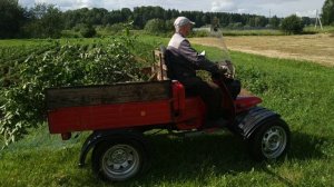 Четырёхколёсный мотороллер Муравей 4х2