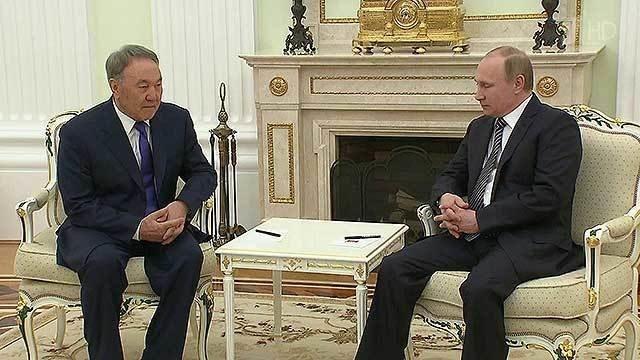 В Москву прибыл президент Казахстана Нурсултан Назарбаев