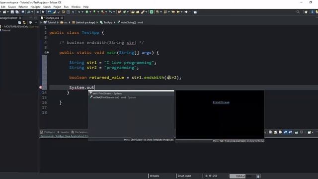 How To Check Whether A Given String Ends With A Specified Suffix Using The endsWith() Method