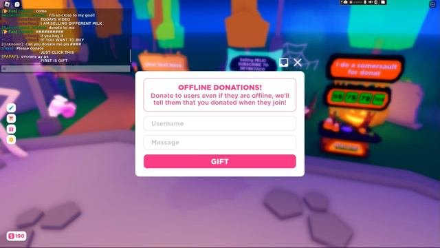 Selling Milk! PLS DONATE 💸