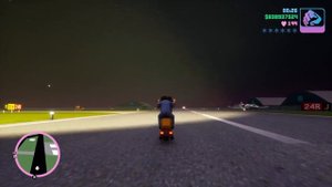 GTA Vice City TDE. Трофей: одно лучше чем два (езда на одном колесе 30сек)