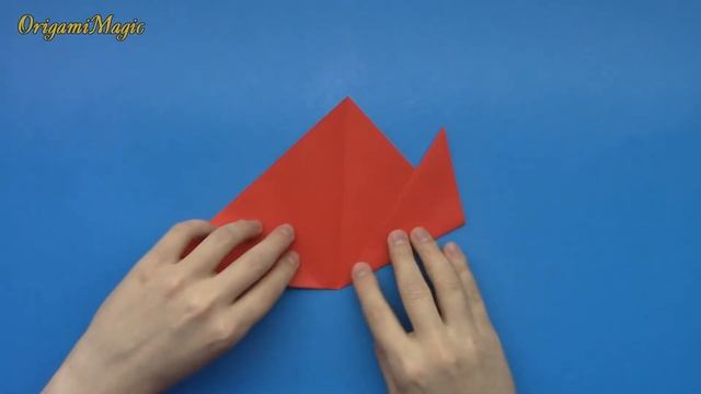 Как сделать Собачку из бумаги | Оригами Мордочка Животного своими руками без клея смотреть онлайн