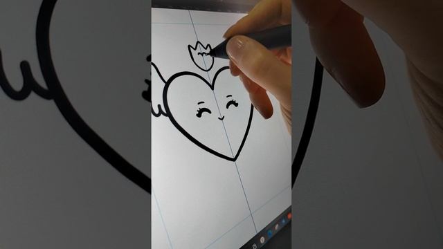 Как легко нарисовать валентинку к празднику в Photoshop #tutorials #photoshoptips  #valentinesday