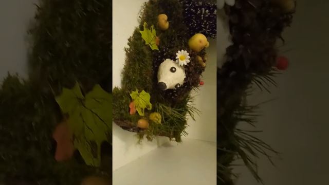 Поделка ёжик из пластиковой бутылки смотреть онлайн