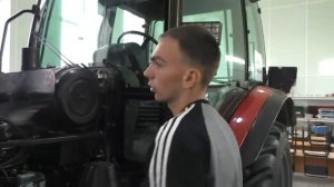 Мастер-класс, тема: "Подготовка трактора к работе"