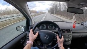 ТЕСТ ДРАЙВ 15 ЛЕТНЕГО МЕРСЕДЕС А КЛАСС В169(1.5-150 95 Л.С.)ОБЗОР/ДИЗАЙН/POV