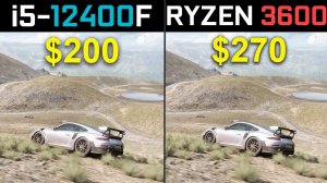 i5-12400f vs Ryzen 5 3600 Test in 9 Games
