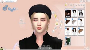 The Sims 4 CAS : STRAY KIDS HYUNJIN + CC LINK | PYONGSIMS | 현진 |