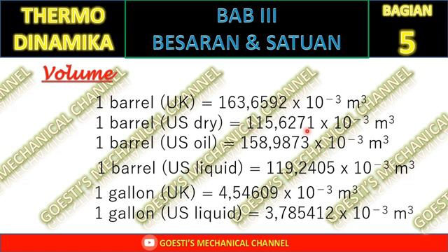 THERMODINAMIKA | Bab III - Besaran & Satuan | Bagian 5 смотреть онлайн