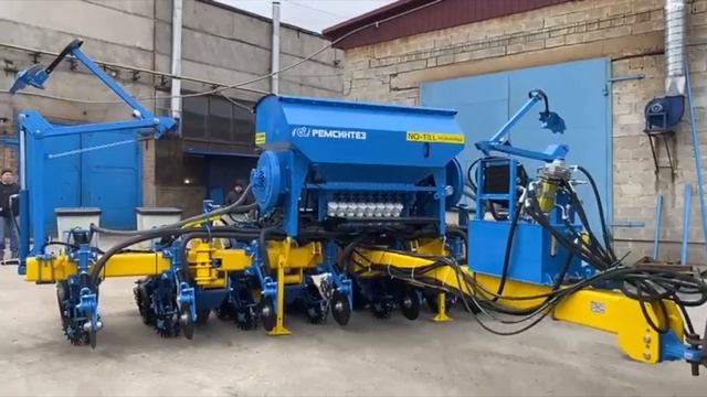 Новинка Сеялка пропашная Атрия 8 No-Till 2023г с пневмо бункером от завода Ремсинтез! смотреть онлайн