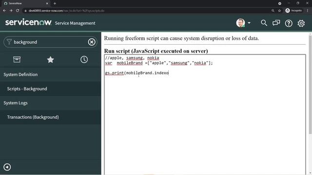 #6 Array in JavaScript | Learn JavaScript with ServiceNow | ServiceNow JavaScript Tutorial