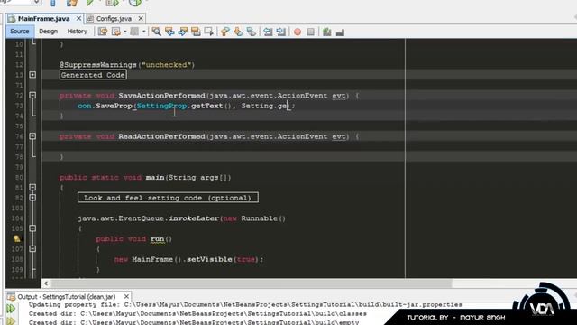 Create a Configuration File in Java and Netbeans HD смотреть онлайн