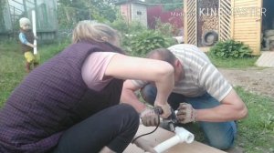 Лестница для бассейна своими руками. DIY pool ladder.